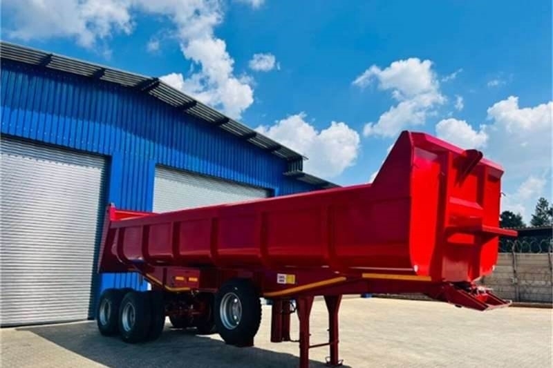 PR Trailers END TIPPER DOUBLE AXLE