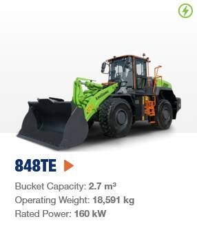 Chargeuse sur pneus LiuGong 848 TE vollelektrisch 18.590 kg — occasion 2026