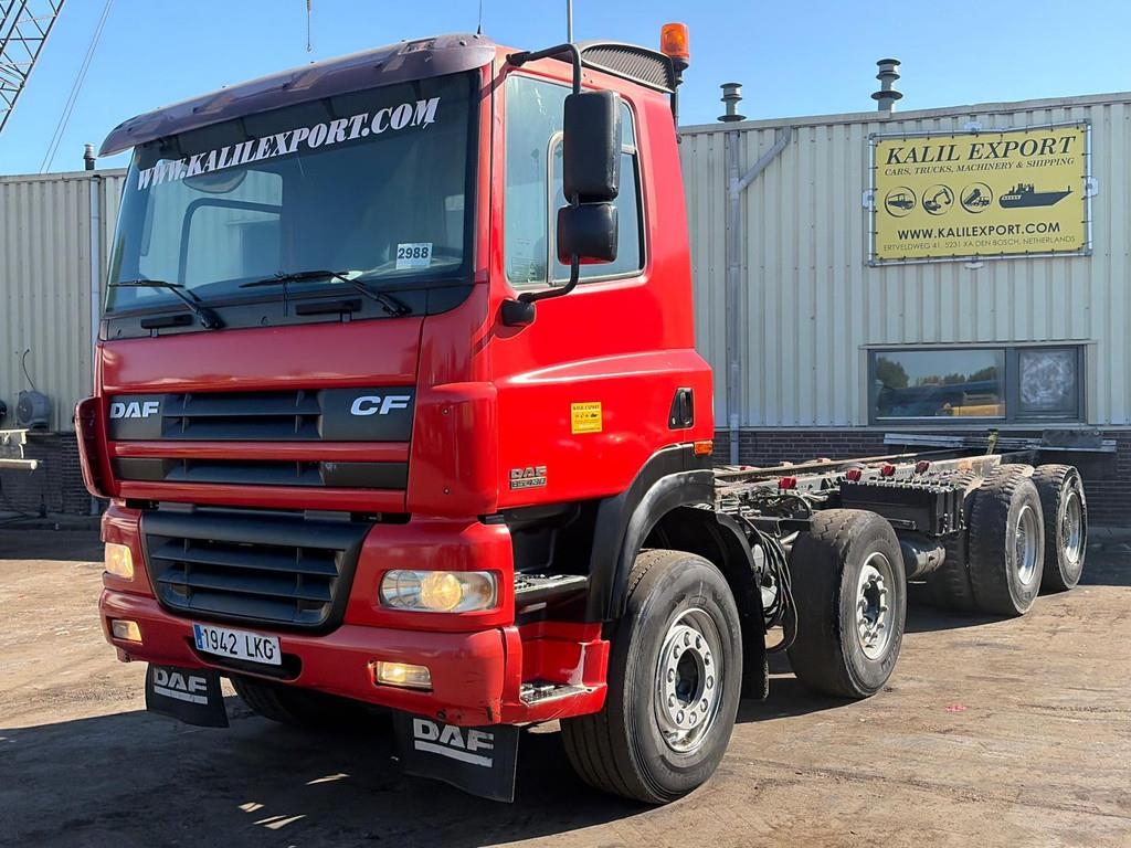 DAF CF 85.430 Long Chassis Cabine - 8x4 - Full Steel S