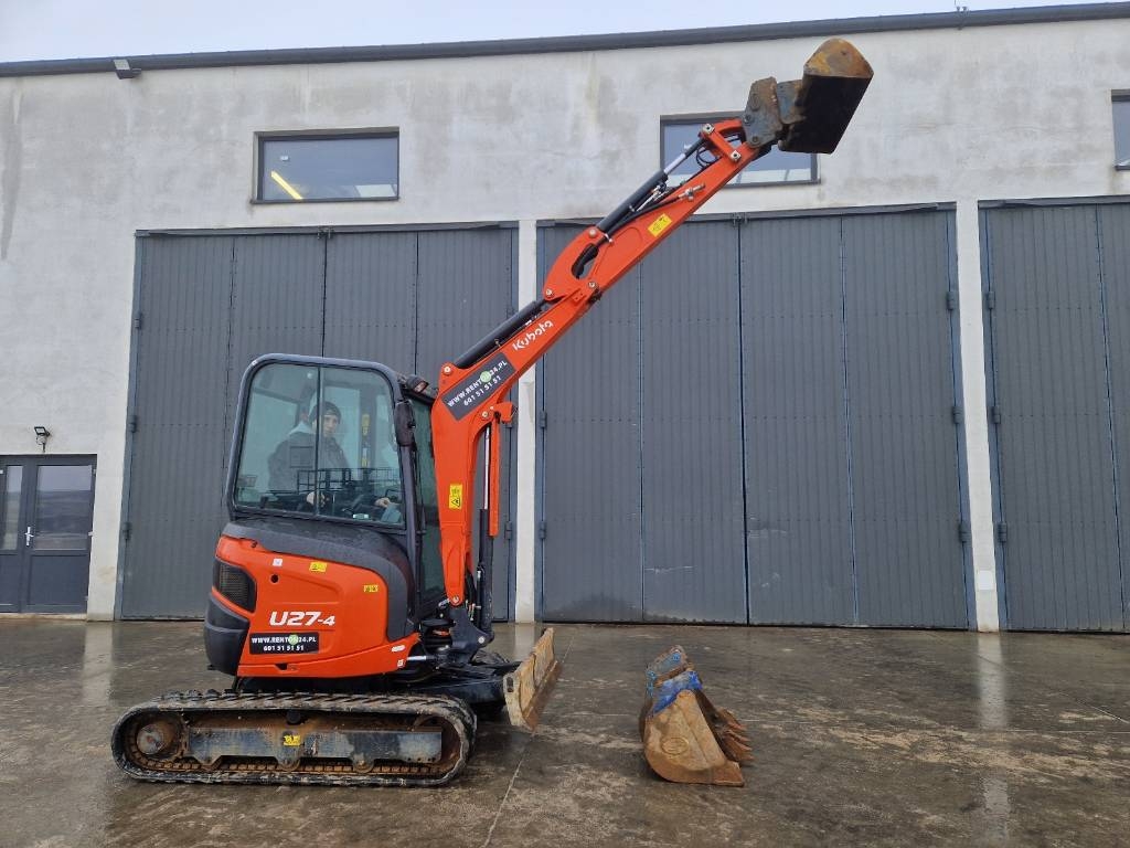 Kubota U 27-4 jak JCB CAT WACKER R418