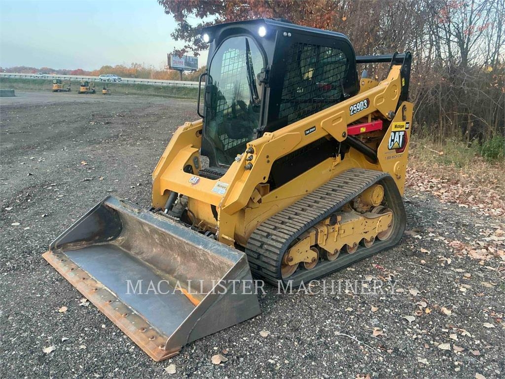 Chargeuse sur chenilles Caterpillar 259D3 AQB — occasion 2023, 1 712 h