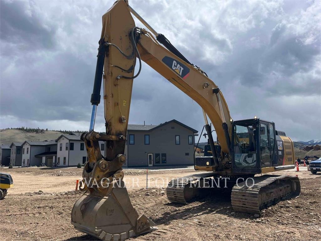 Pelle sur chenilles Caterpillar 329EL — occasion 2014, 8 186 h