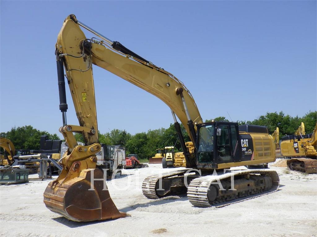 Pelle sur chenilles Caterpillar 349FL — occasion 2016, 11 799 h