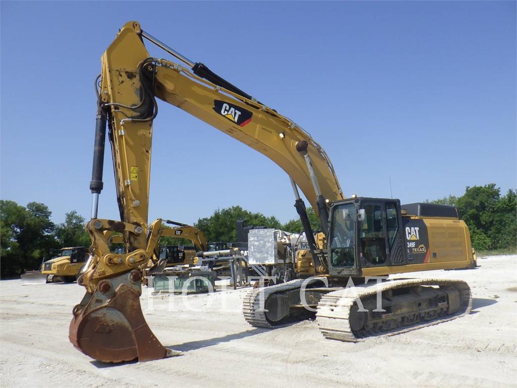 Pelle sur chenilles Caterpillar 349FL TC — occasion 2019, 7 994 h