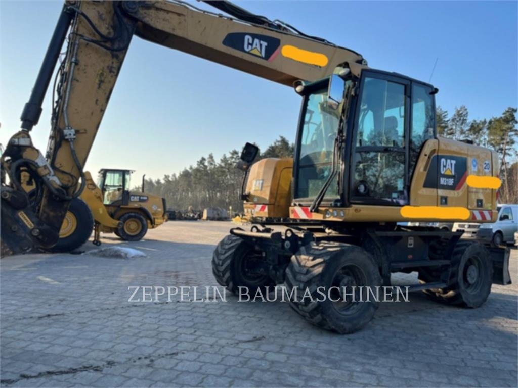Pelle sur pneus Caterpillar M318F — occasion 2019, 6 206 h
