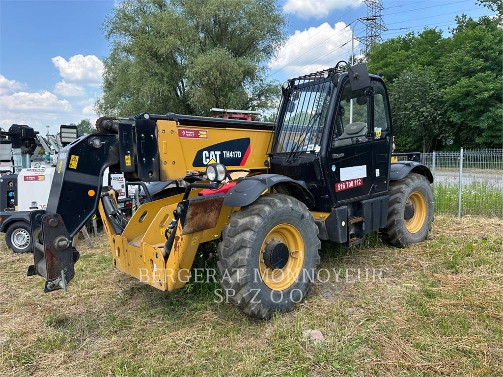 Chariot télescopique Caterpillar TH417D — occasion 2020, 2 550 h