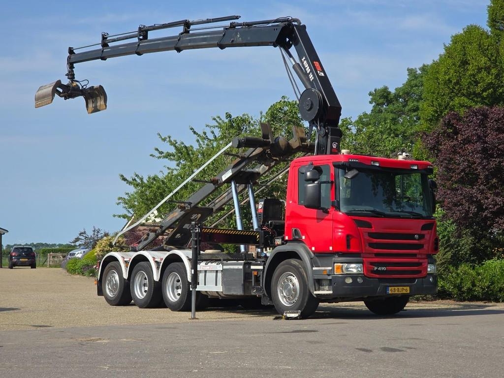 Scania P410 CRANE/CONTAINER!! ZERO EMISSIONS 2030!! TOP