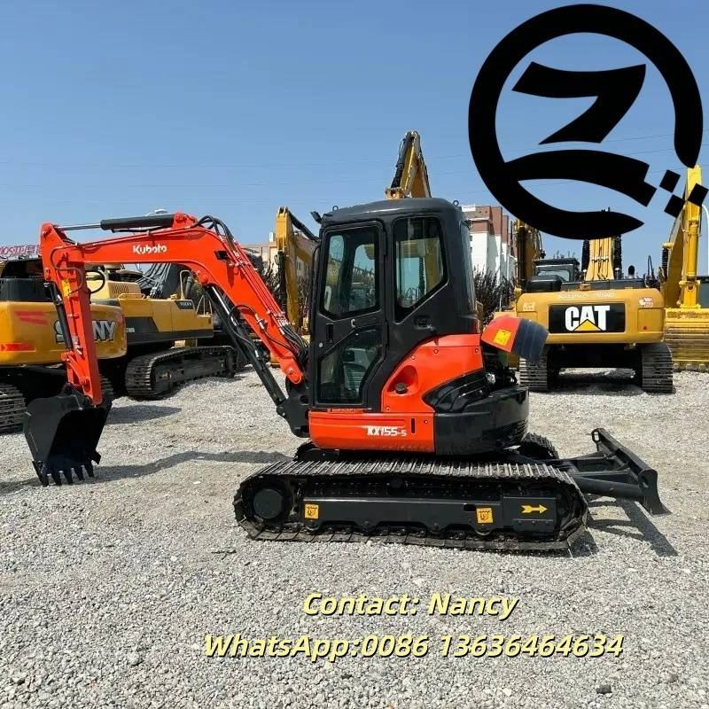 Mini-pelle Kubota KX 155 — occasion 2023, 857 h