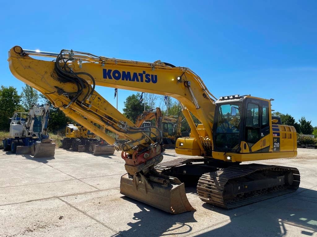 Pelle sur chenilles Komatsu PC210LC-11E0 + système de guidage 3D Leica — occasion 2022, 4 155 h