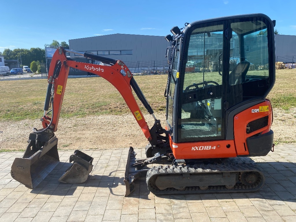 Mini-pelle Kubota KX 018-4 — occasion 2020, 1 325 h