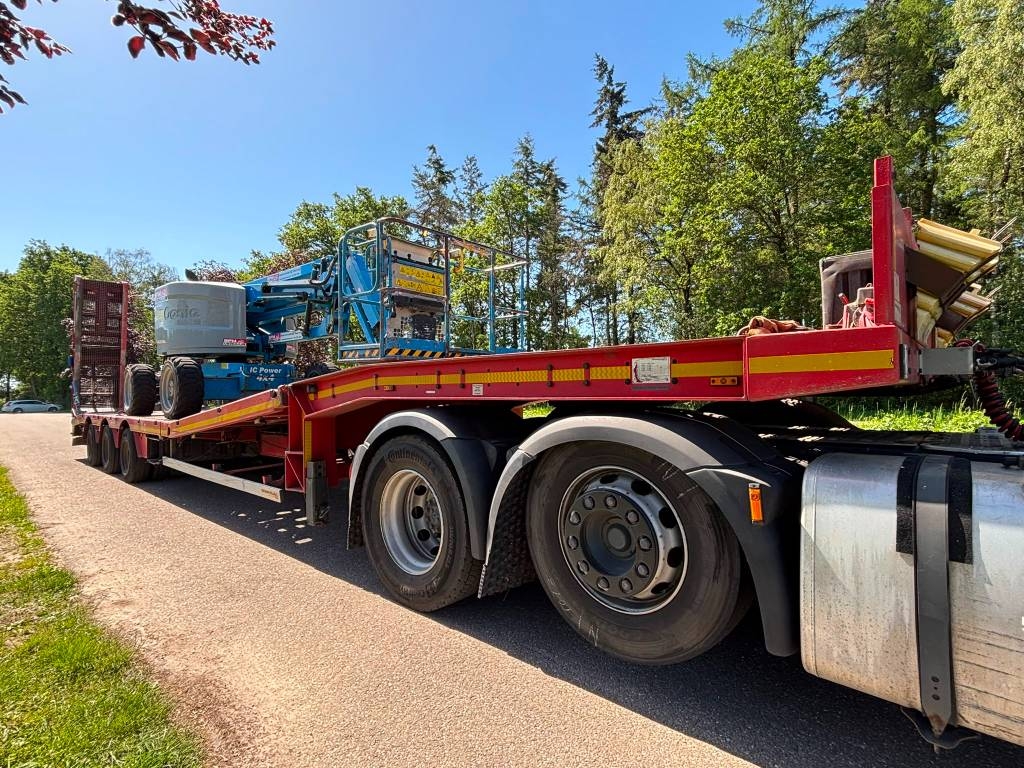 Faymonville euromax semi dieplader 3x steering lowbed uitschf