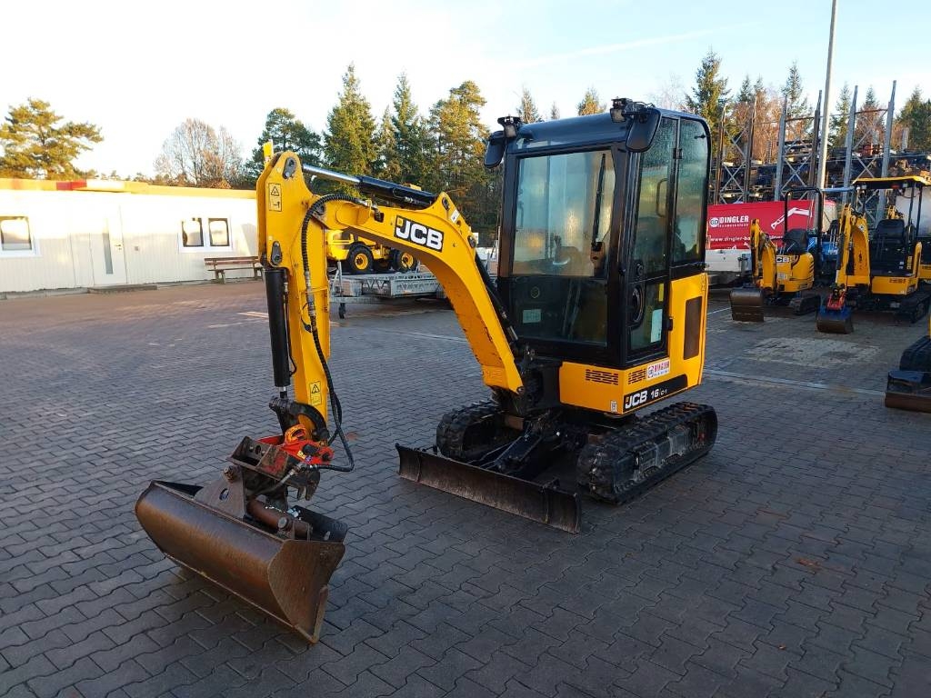 Mini-pelle JCB 16 C-1 — occasion 2022, 400 h