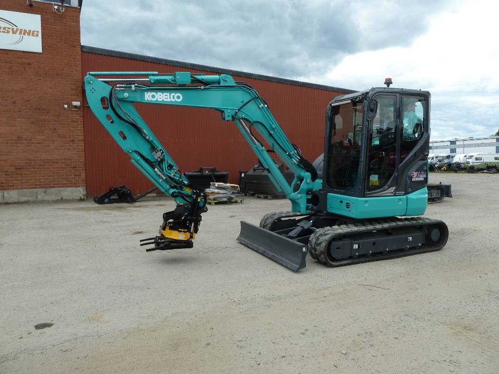 Kobelco SK58SRX-7E / Engcon EC206 m. grip, C-smörj