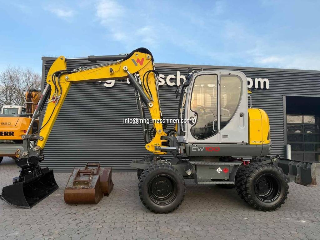 Pelle sur pneus Wacker Neuson EW100 BJ2018 1.Hd., Klima — occasion 2018, 3 178 h