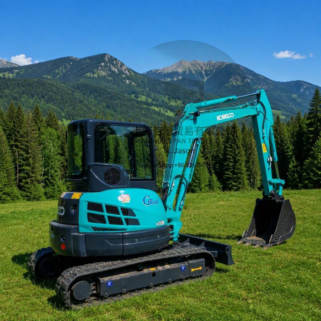 Mini-pelle Kobelco SK 55 SR — occasion 2024, 871 h