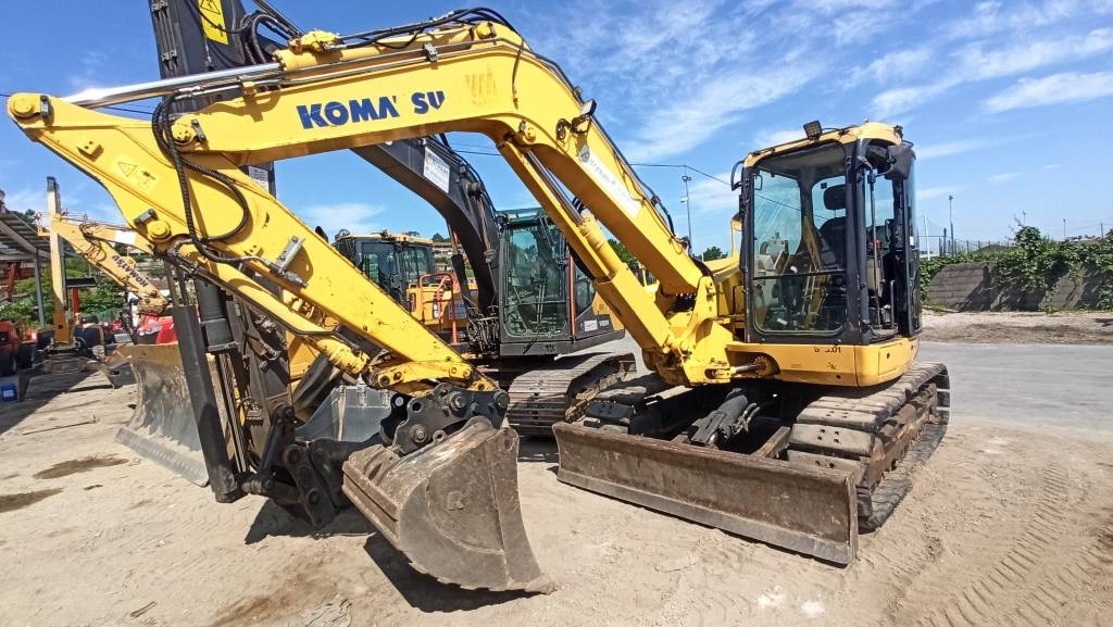 Pelle sur chenilles Komatsu PC118MR-8 — occasion 2012, 6 090 h