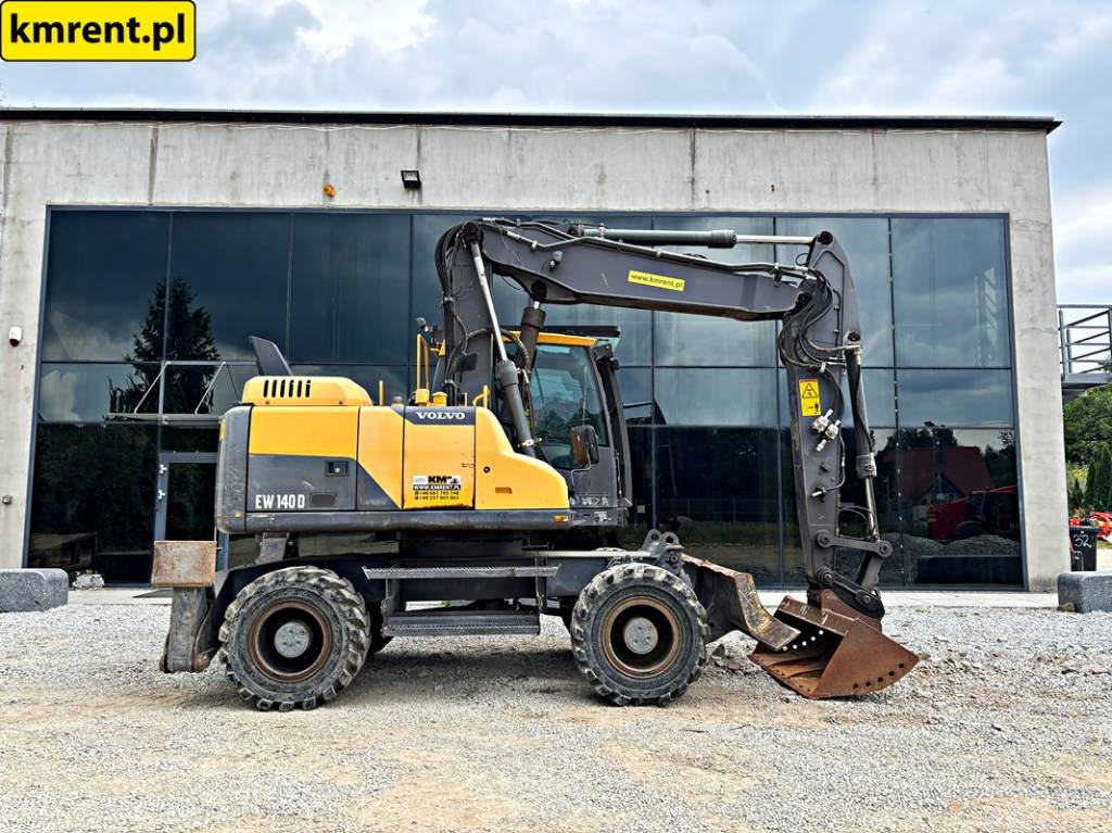 Volvo EW140D KOPARKA KOŁOWA 2015R | JCB HD110WT 4F, JCB
