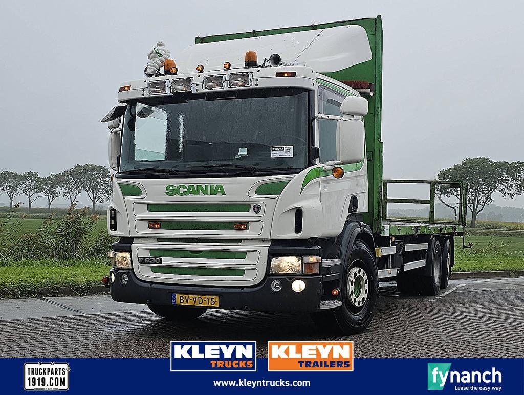 Camion plateau Scania P230 6x2*4 Airco NL-Truck — occasion 2009