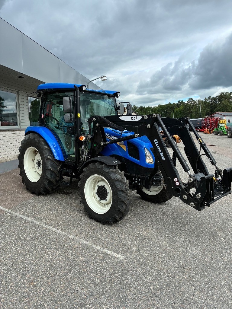 New Holland T4.75S AC, Quicke X2S omg.lev!