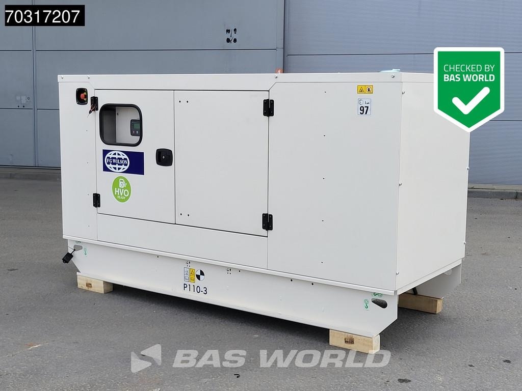 Groupe électrogène Perkins FG Wilson P110-3 110KVA - engine - Leroy Somer ALT — occasion 2025