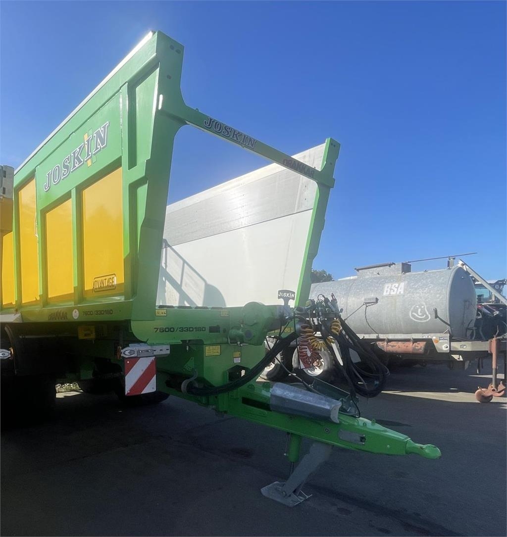 Remorque agricole Joskin Dakkar 7600/33 D180 — occasion 2025