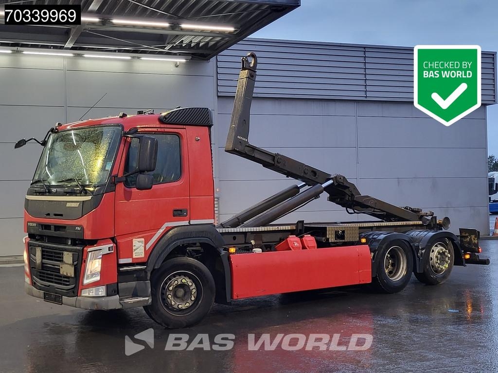 Camion ampliroll Volvo FM 370 6X2 20 tons containersystem Lift-Axle Autom — occasion 2014