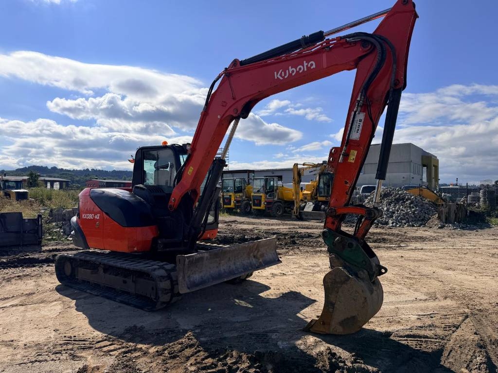 Mini-pelle Kubota KX 080-4 — occasion 2020, 4 341 h