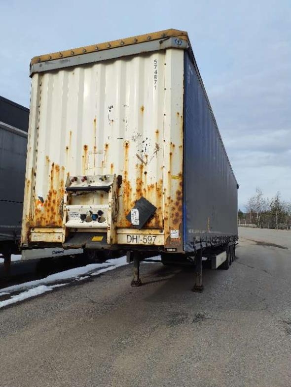 Krone Trailer Curtainsider Lifting + Sliding Roof Mega