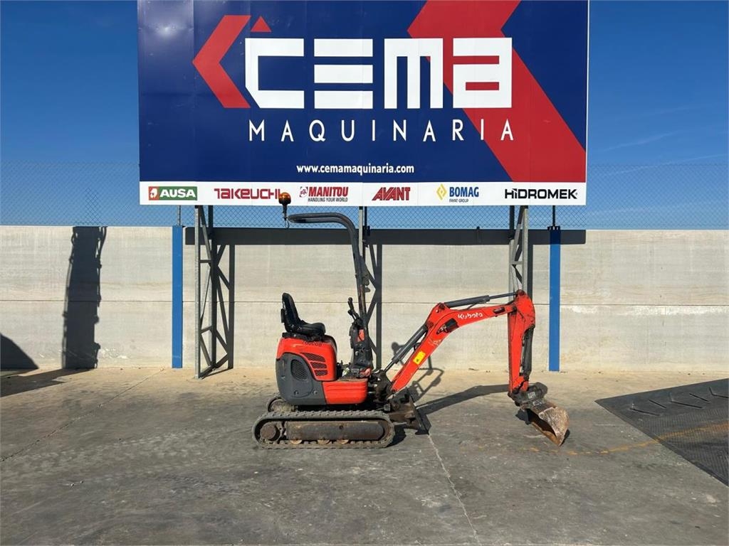Mini-pelle Kubota U10-3 — occasion 2014, 4 190 h