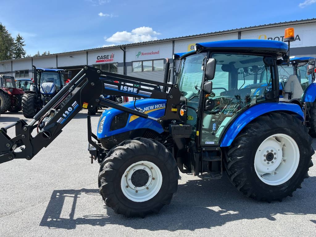 New Holland T 4.75S + Etukuormain