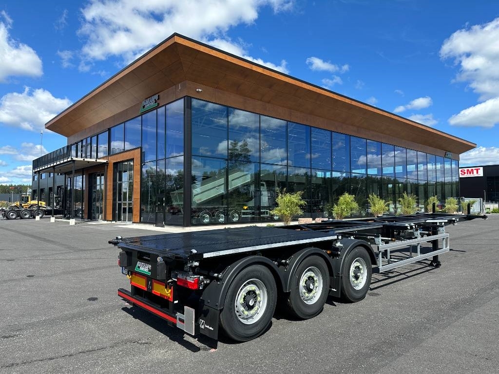 Lecitrailer ADR container chassie