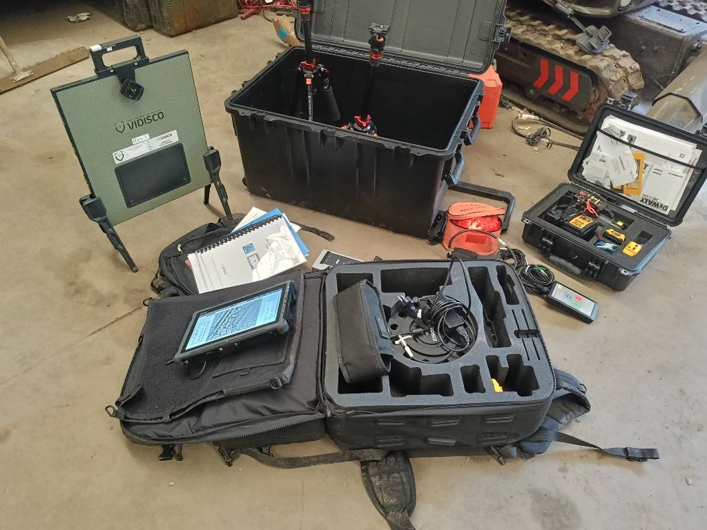 Complete Tactical Vidisco Rev C DR System Golden E