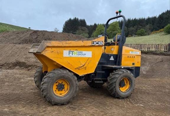 JCB 9TFT 9 Tonne Straight Tip Dumper (2016)
