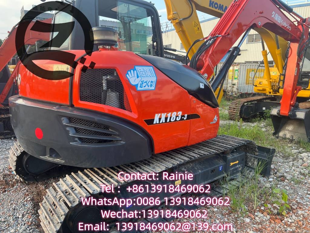 Pelle sur chenilles Kubota KX 183 — occasion 2023, 400 h