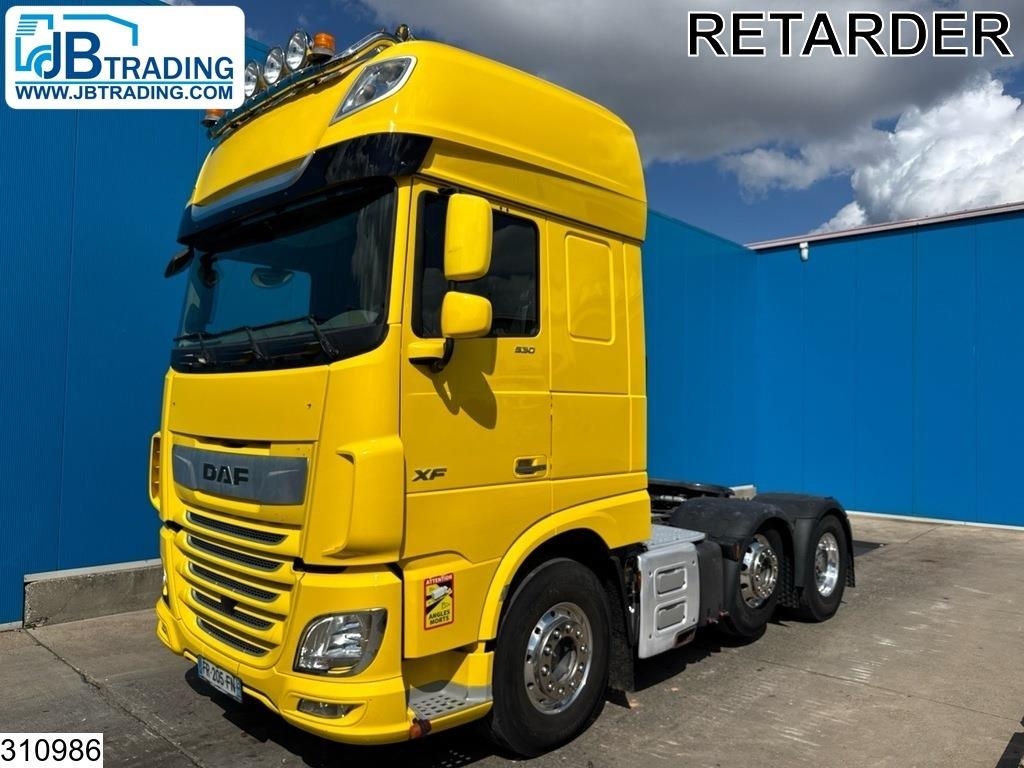DAF XF 530 6x2, EURO 6d, Retarder, Standairco