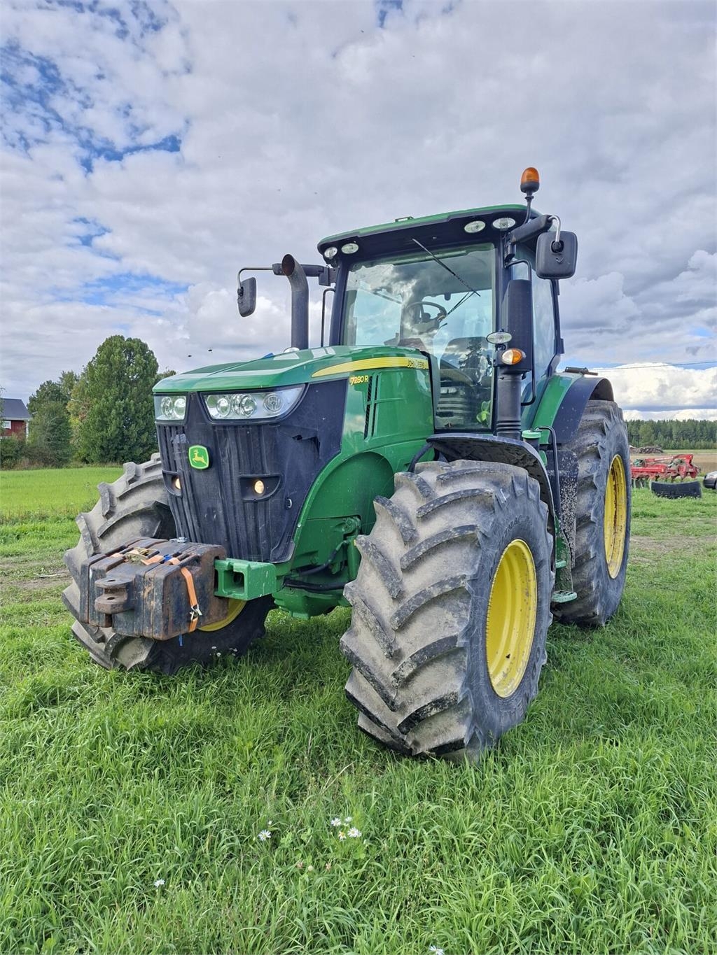 Tracteur agricole John Deere 7280R — occasion 2013, 1 956 h