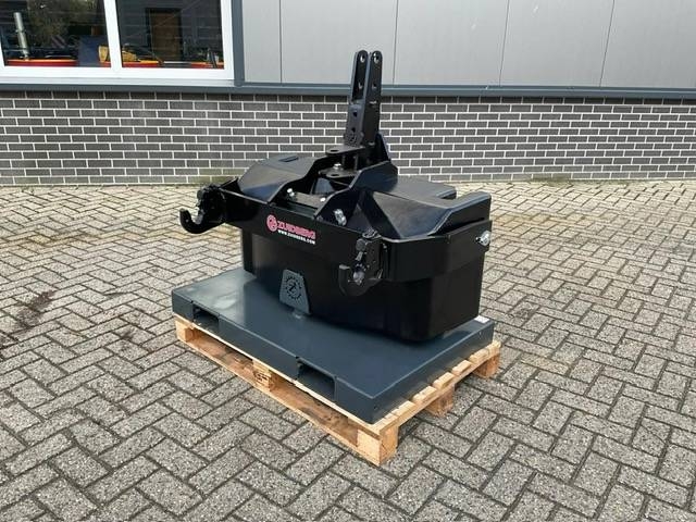 Zuidberg 1400 KG Gietijzeren gewicht met aanbouwarmen