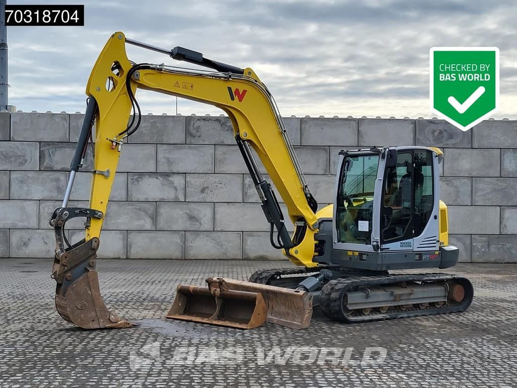Mini-pelle Wacker Neuson ET90 ET90 A/C - 2 Buckets — occasion 2021, 2 051 h