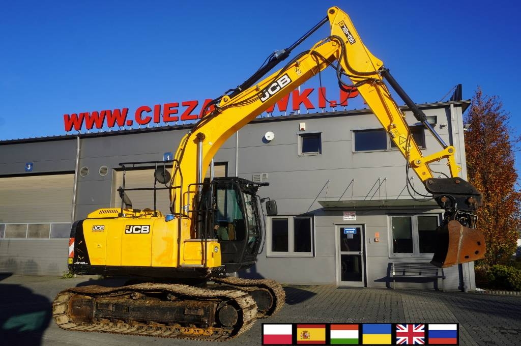 JCB JS 145LC crawler excavator / 4800 MTH