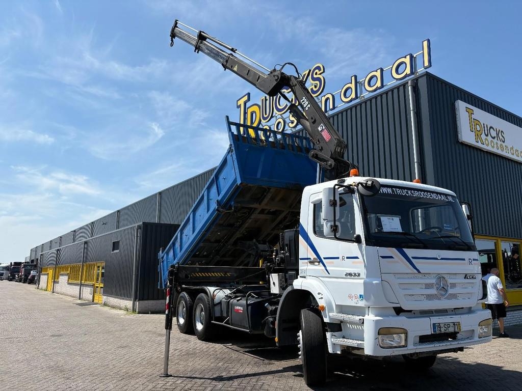 Mercedes-Benz Axor 2633 + HIAB 220 C 3X EXT. + REMOTE + 6X4 + 3