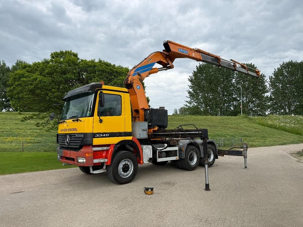Mercedes-Benz ACTROS 6x6 Leaf-sprung manual transmission Effer 4