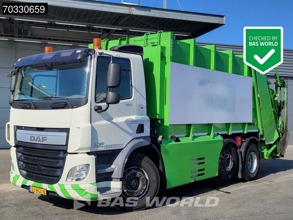 DAF CF 290 6X2 NL-truck APK 20m3 Haller MED.XL. Lifter