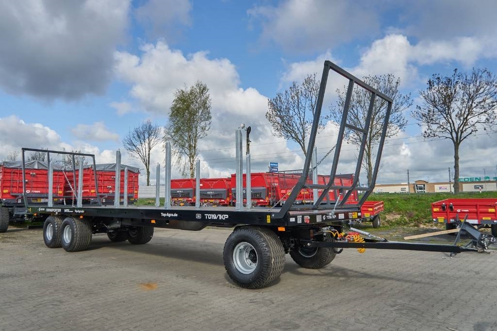 Metal-Fach T019/1KP - 14 Tones /przyczepa do bel/bale trailer