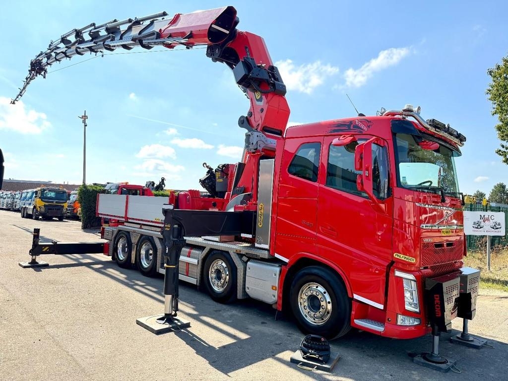 Grue tout-terrain Volvo FH 540 8x4 + PALFINGER PK 135.002 TEC 9+6+3 — occasion 2021, 9 142 h