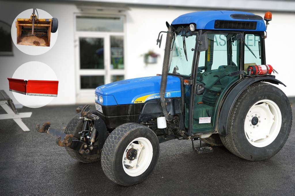Tracteur agricole New Holland TN70NA / SHZ172 - PAKETPRIS — occasion 2006, 5 792 h