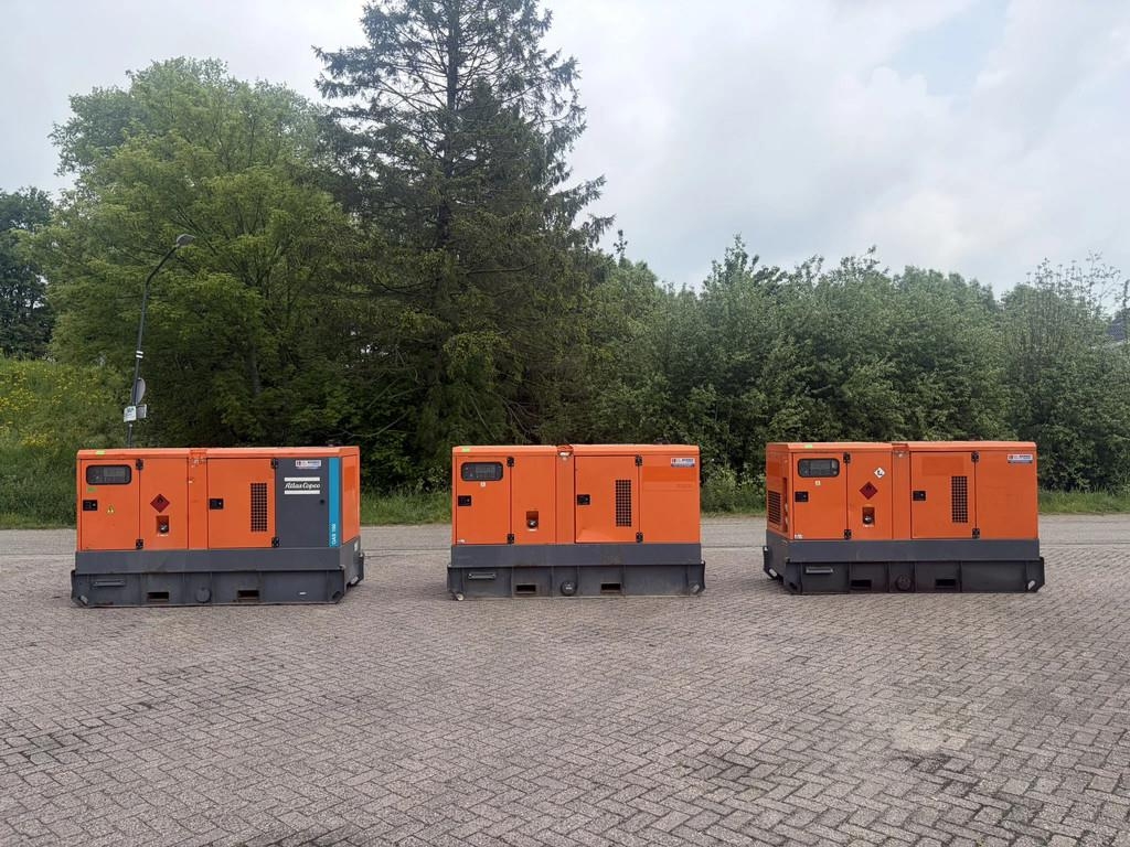 Atlas Copco QAS 100 kVA Perkins aggregaat generatorset melkrob