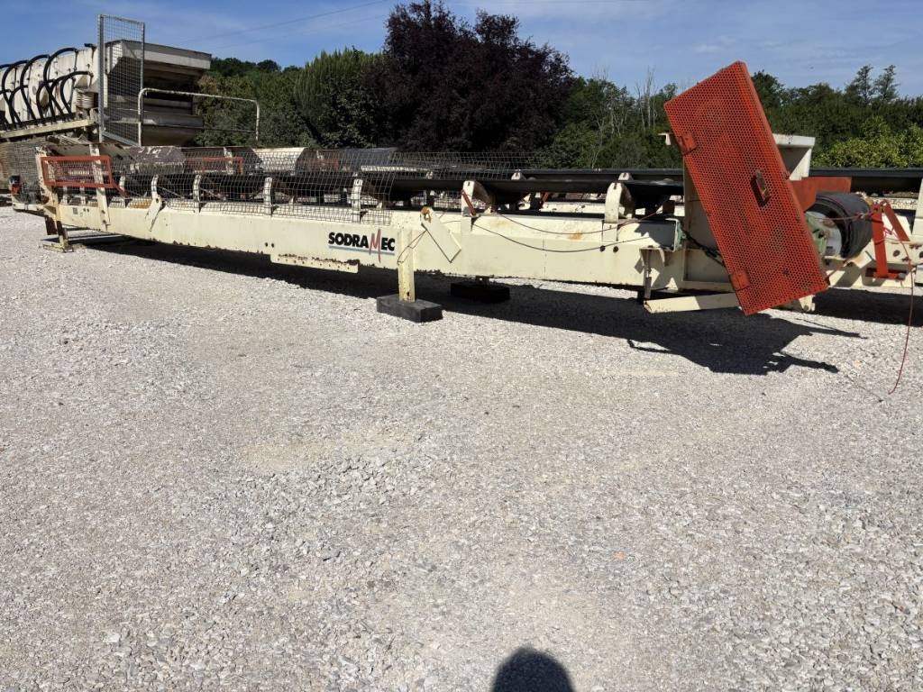 Sodramec Convoyeur à bande 0,65x8m