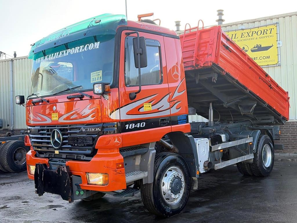 Camion benne Mercedes-Benz Actros 1840 - 4x4 - Manual Gearbox - Big Ax — occasion 1997
