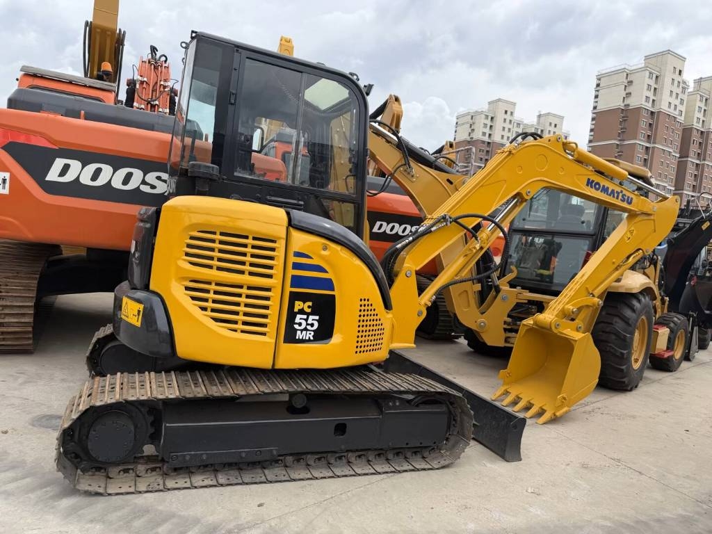 Komatsu PC 55 MR 3000 units excavators in stock