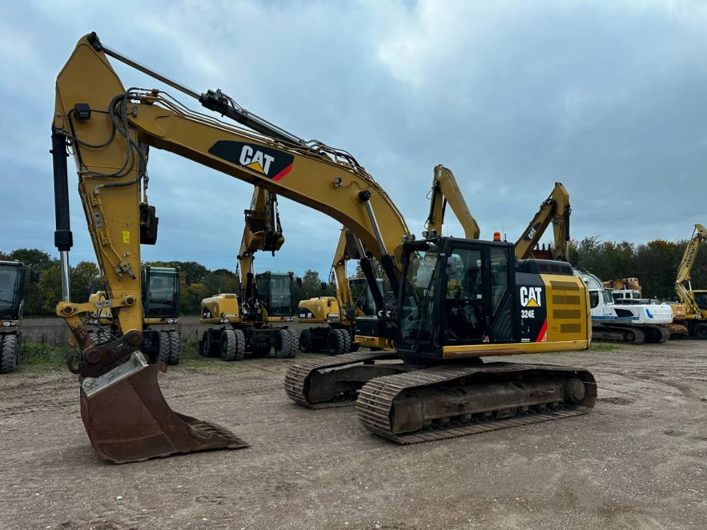 Pelle sur chenilles Caterpillar 324 E L Top Zustand German machine — occasion 2014, 10 461 h